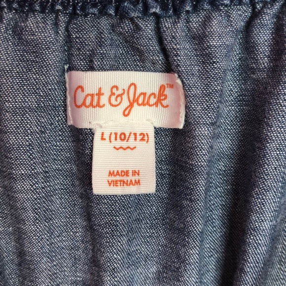 Denim romper for kids - Picture 3 of 3